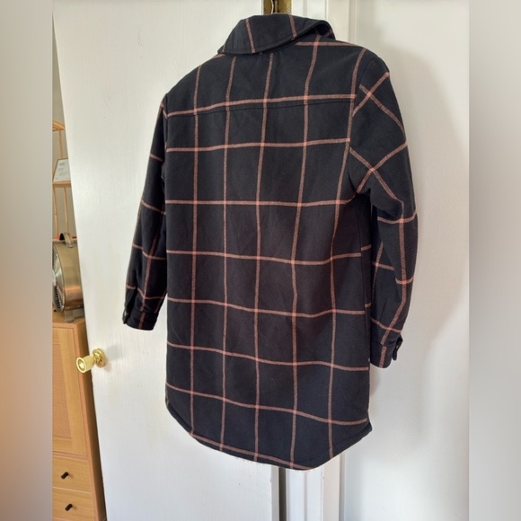 Levis Sherpa Plaid Shacket Jacket - Picture 5 of 6
